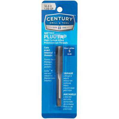 Century Drill & Tool 10.0x1.00 Carbon Steel Metric Tap