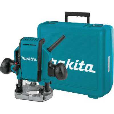 Makita 1-1/4 HP/8A 27,000 rpm Plunge Router